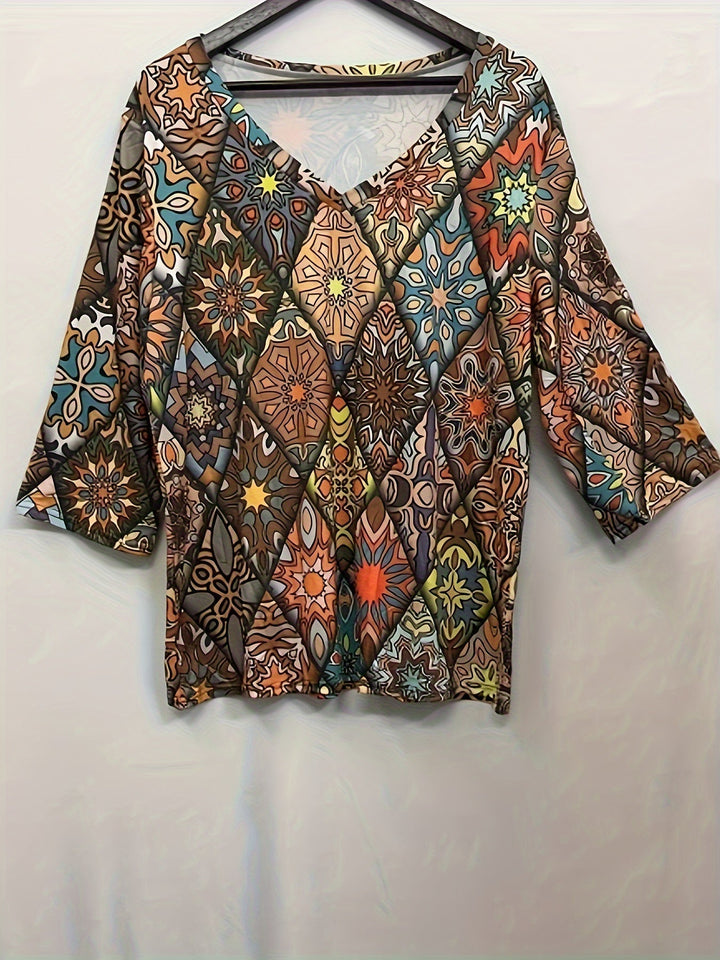 Kleurrijke Zomerblouse
