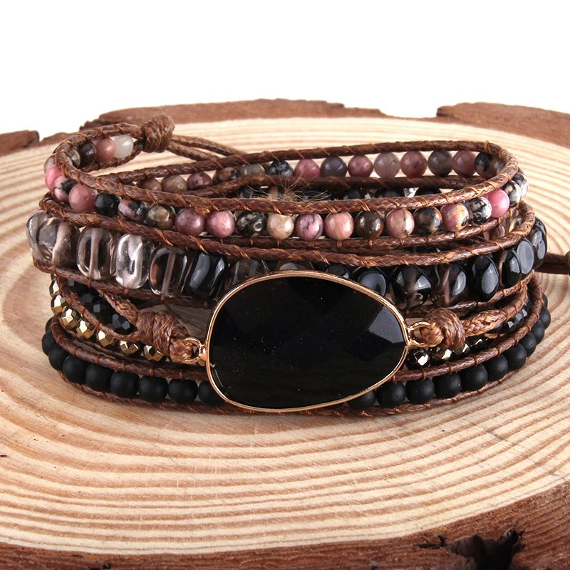Linde | Bohemian Wikkelarmband