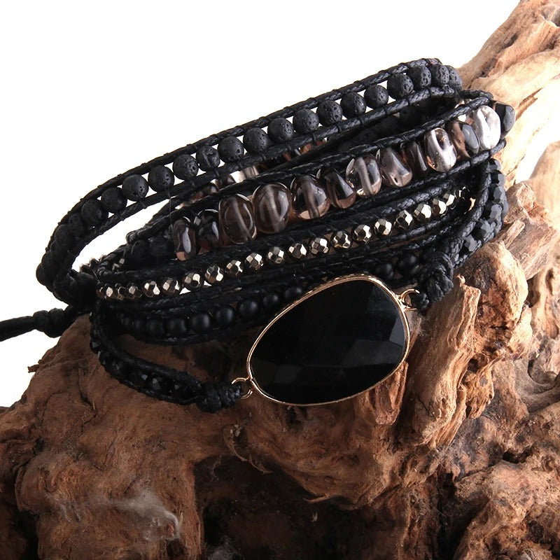 Linde | Bohemian Wikkelarmband