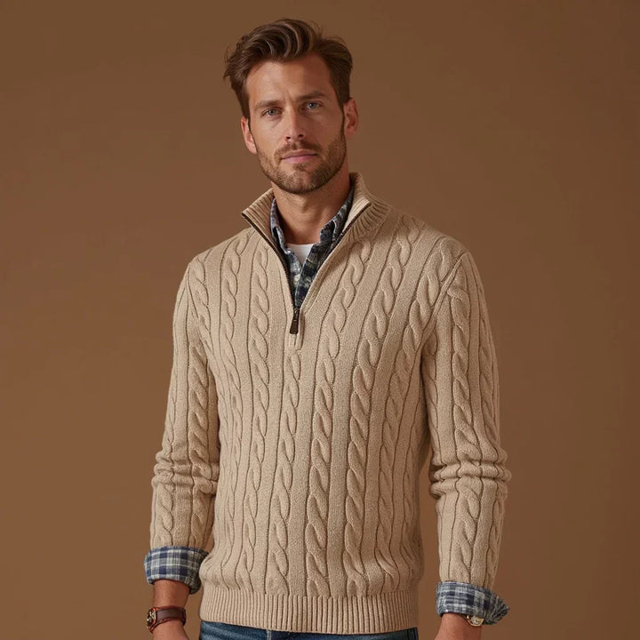 Rupert | Zip-up sweater