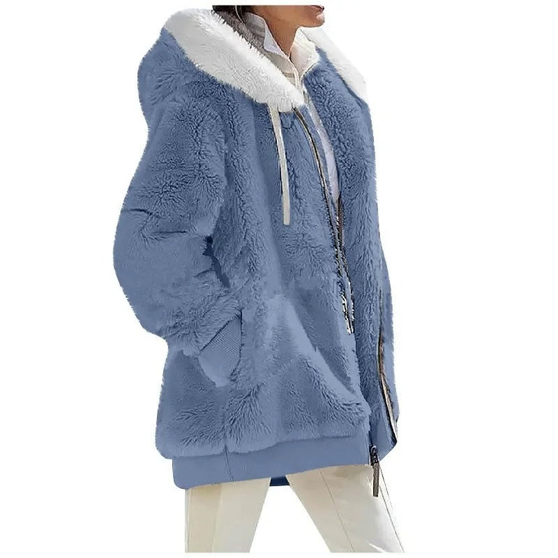 Fiona | Zachte fleece jas
