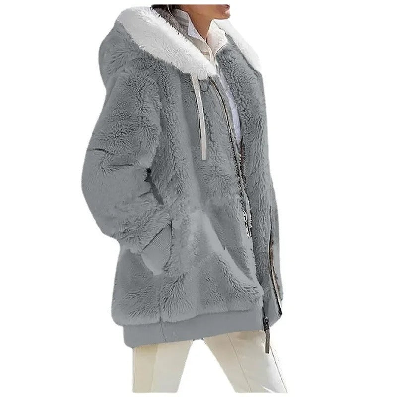 Fiona | Zachte fleece jas
